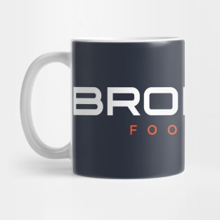 Broncos Football Navy Mug